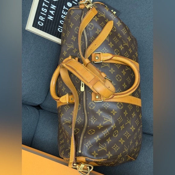 Louis Vuitton Monogram Keepall Bandolier 45 bag - Picture 8 of 17